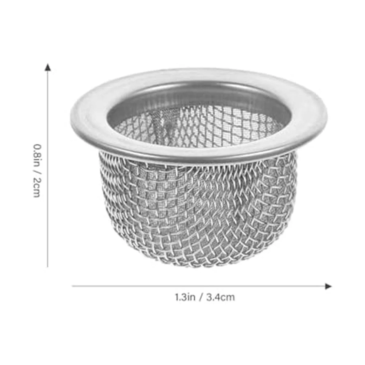 10Pcs Double Screen Filter Cocktail Smoker Screen Mini Mesh Bowl Filter for Whiskey Smoker