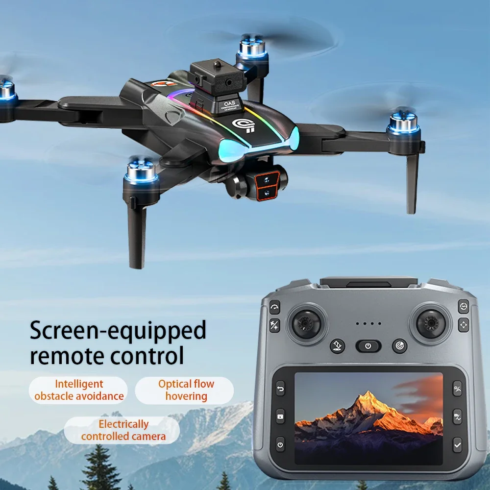 Drone Selfie Poche 4K HD Double Caméra Noir/Blanc