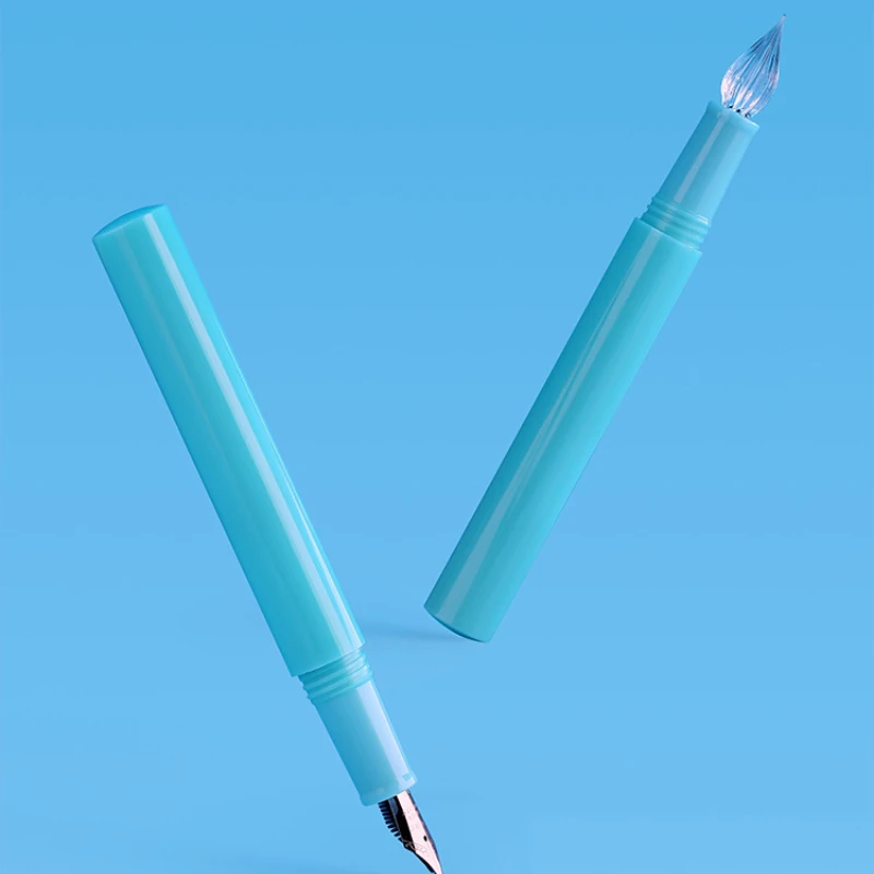 MAJOHN Final Maker N6 Pen Dipped in Water Pen Dipped in Ink Absorbing Ink Student Writing Practice Glass Pointed Iridium GoldPen 6