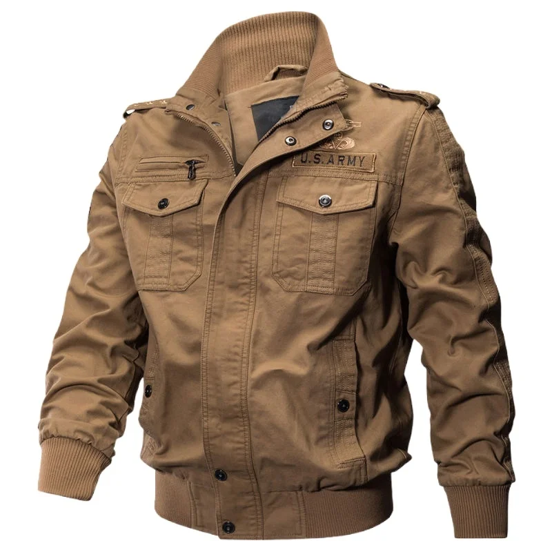 

cotton Pure jacket men's clothes loose large size thin youth plus velvet thick coat