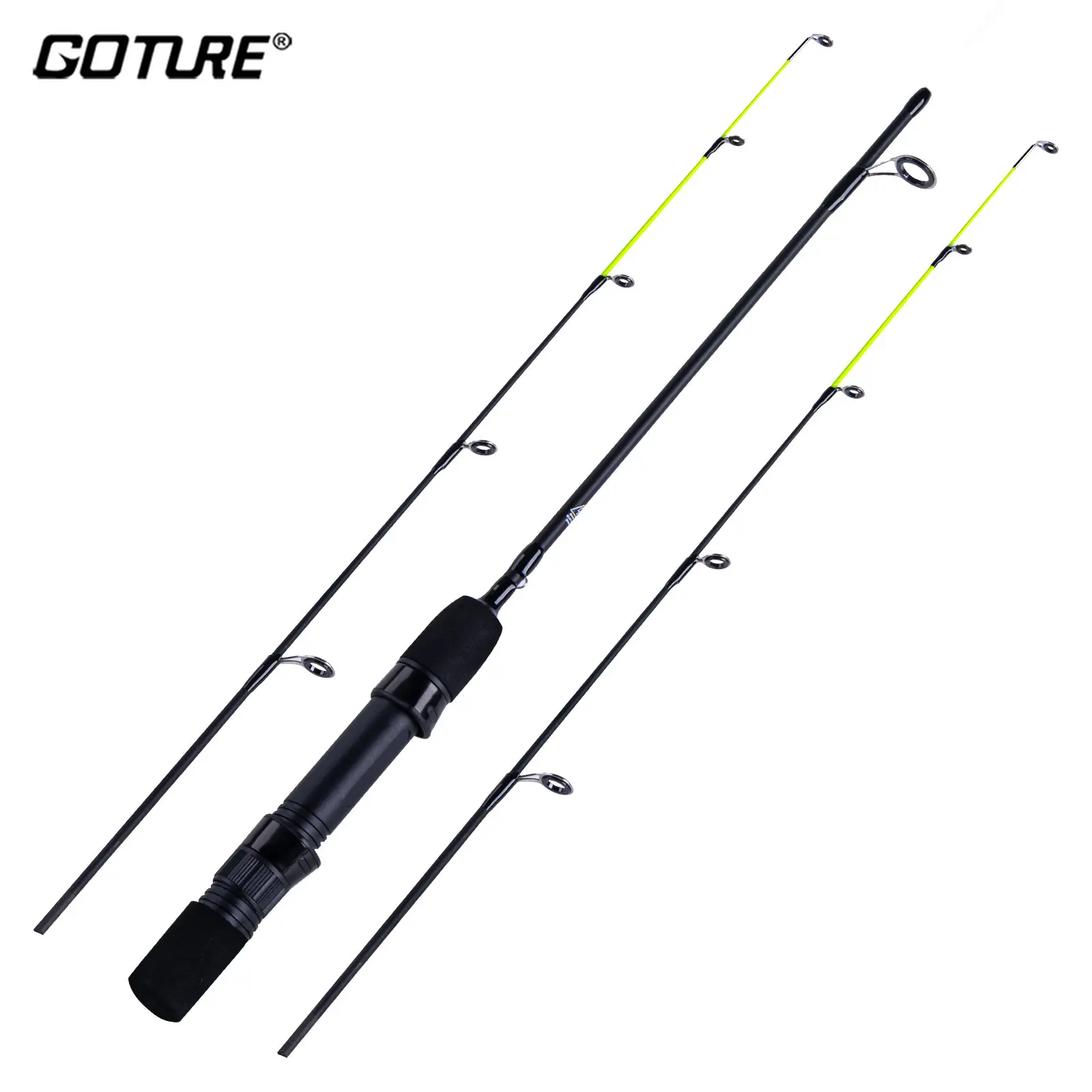 Goture 27'' 32'' 2tips Fishing Lure Rods M ML Spinning Rod Portable