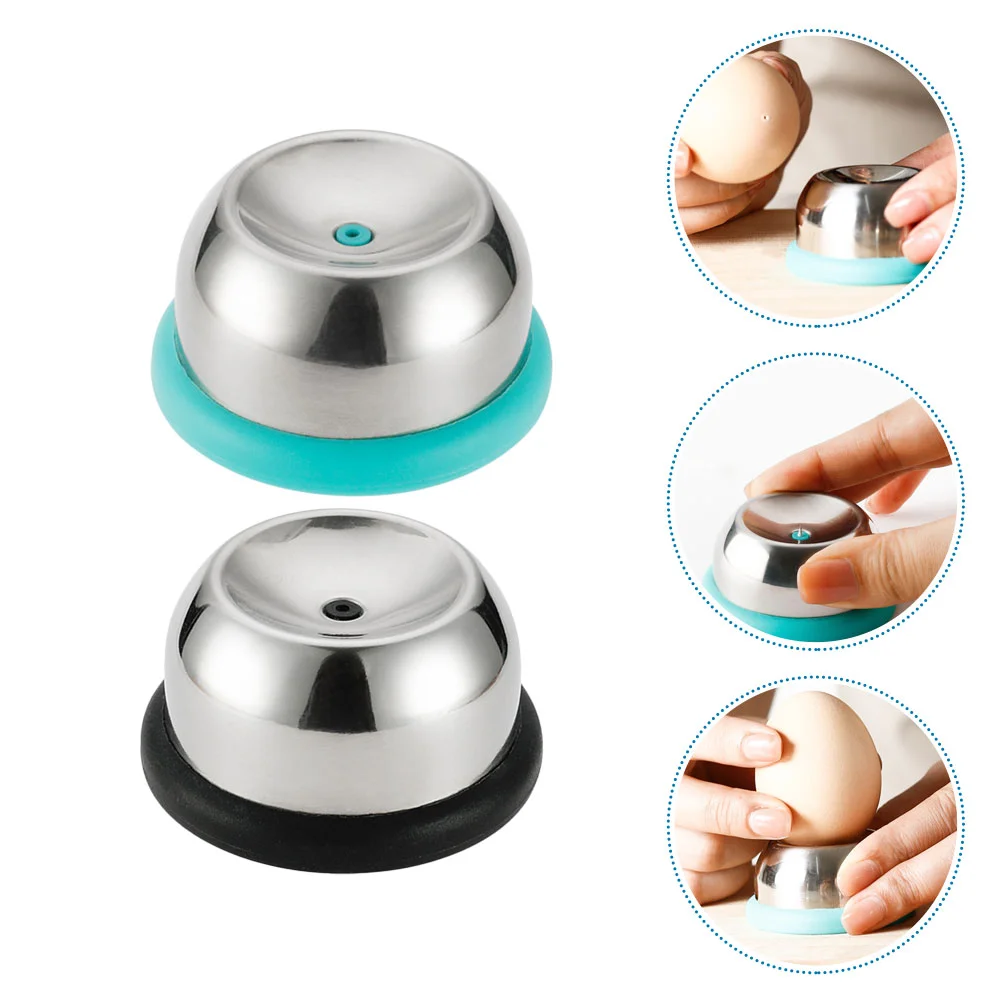 Egg piercer tool 2 Pcs Egg Puncher Hole Useful Punchers Boiling Tools Stainless Steel Home Punching Kitchen Gadgets Piercing