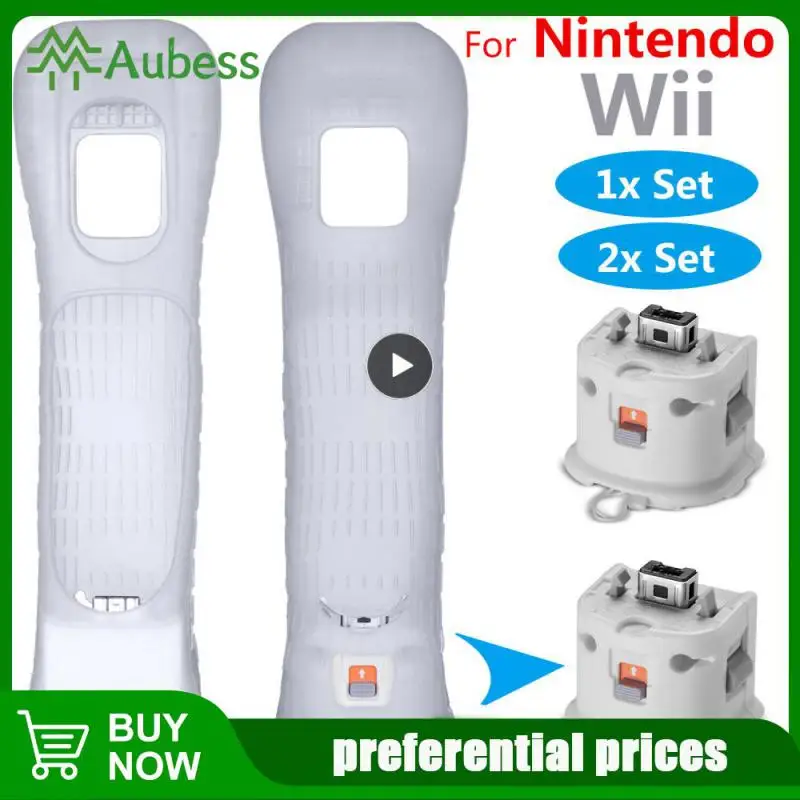 Telecomando Integrato Motion Plus Per Controller Wii Telecomando Wii Nunchuck Controller Wireless Gamepad Controle