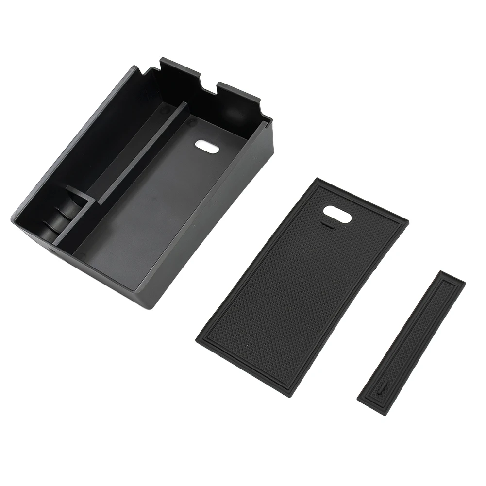 

Practical Armrest Storage Box Organiser Black Centre Console Fittings For Kia Sportage NQ5 2022 Non-slip Parts