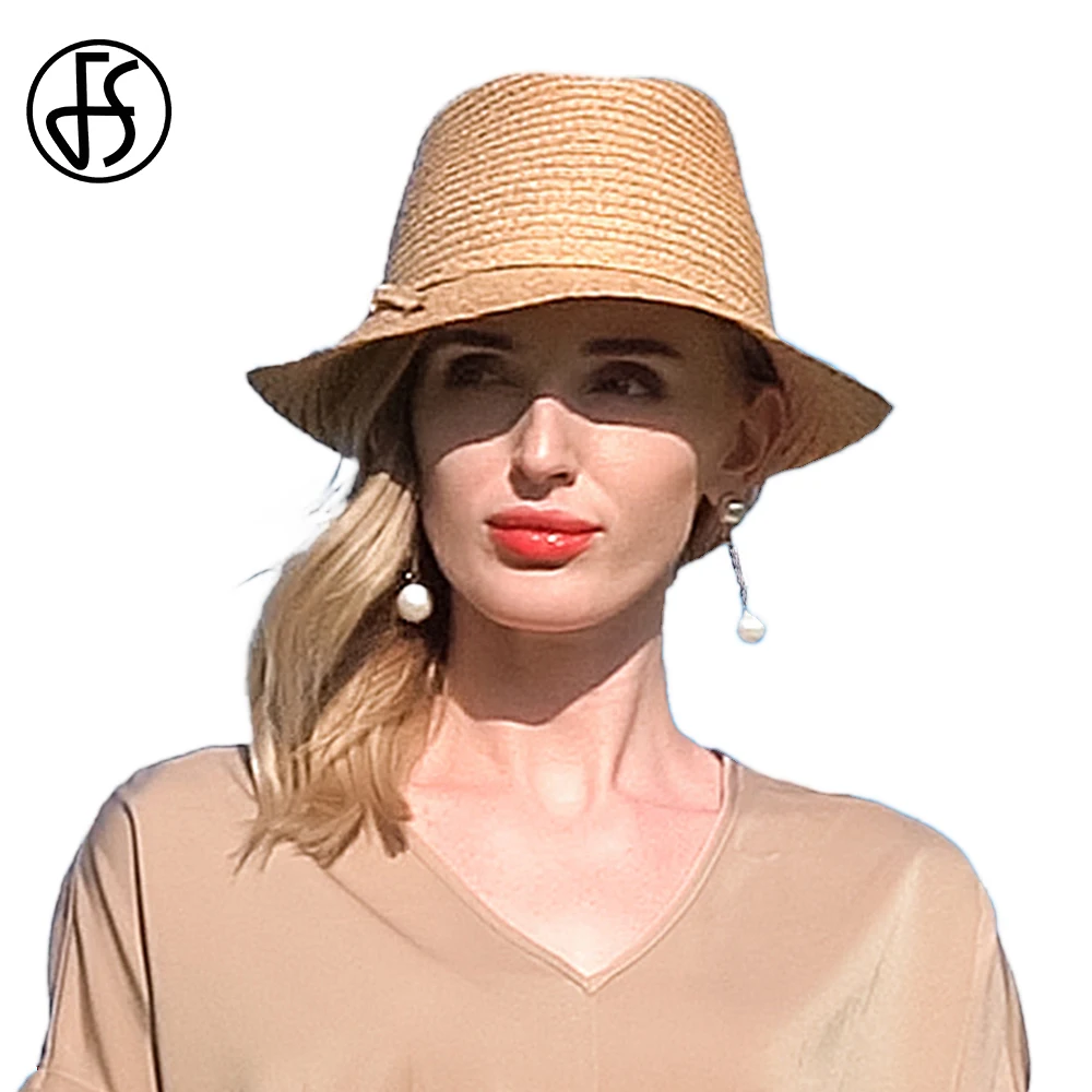FS Sun Protection Hats For Women Ladies Sombreros Leisure Holiday