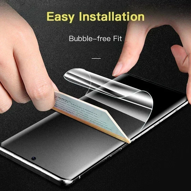 Matte Hydrogel Film Screen Protector (2-4 PCS) - No Fingerprint, Flexible, Durable