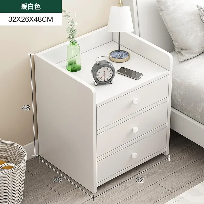 

2023 Year New Aoliviya Official Bedside Table Modern Minimalist Small Storage Shelves Simple Master Bedroom New Storage Locker B
