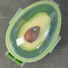 1/2/3Pcs Kitchen Food Storage Box Avocado Space Saving Container Vegetable Organizer Reusable Fruit Containers Vegetable Crisper 4