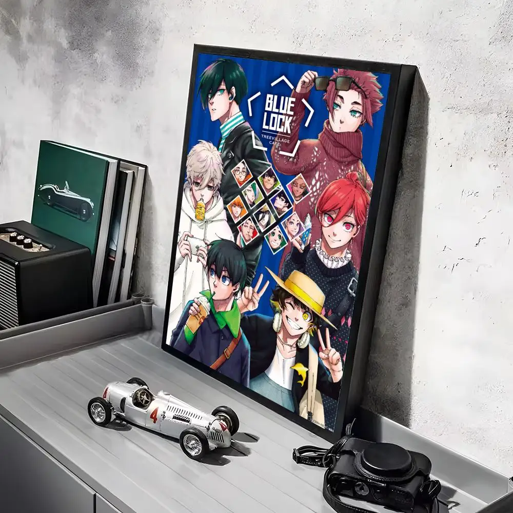 Blaue L-Lock Anime-Poster-Aufkleber, Wandgemälde, selbstklebende Dekoration für Schlafzimmer, Wohnzimmer, Zuhause, HD-Wandaufkleber, Geschenk – Detail 7