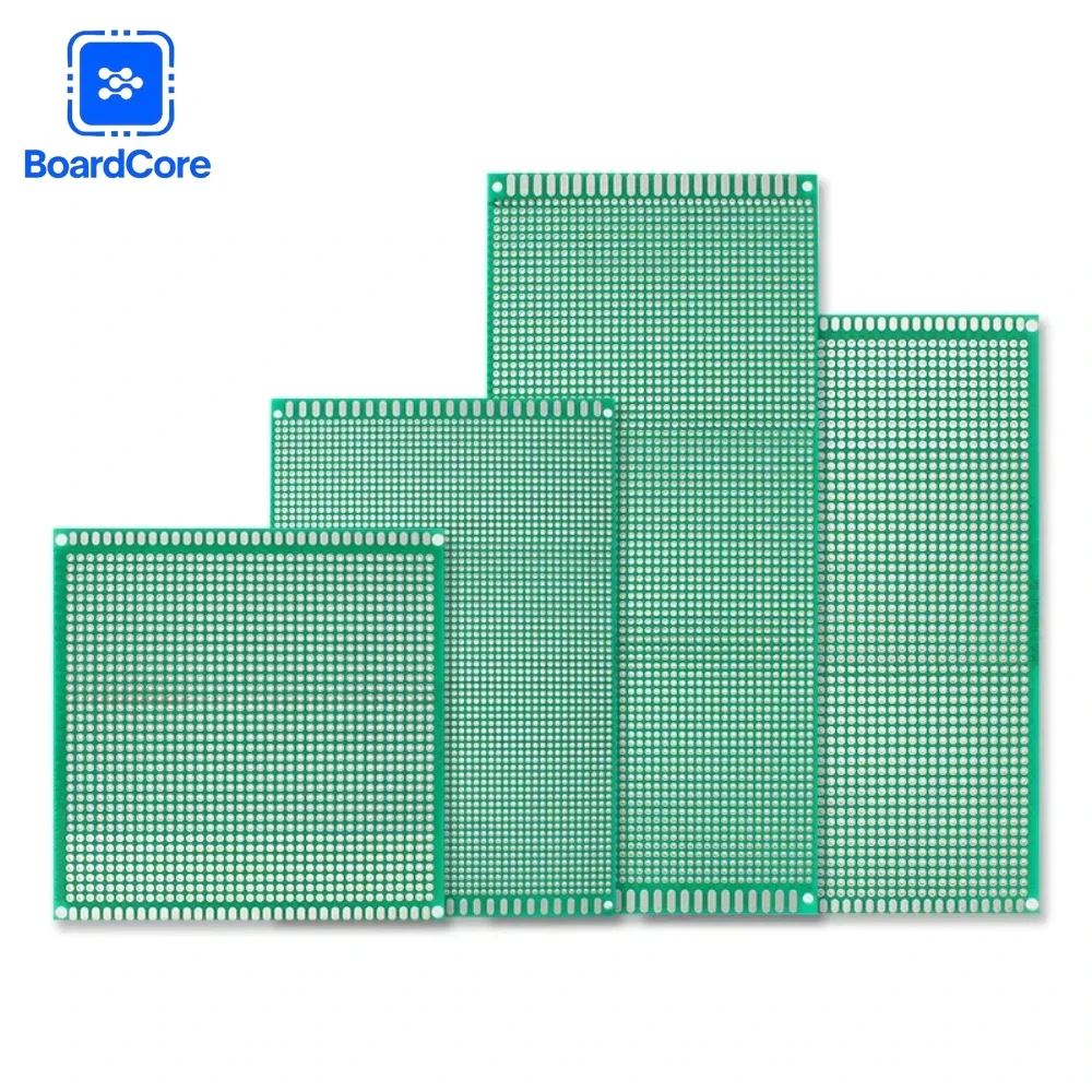 1PC 단면 PCB 보드 10*10 /10*15 /12*18/ 15*20/10*22/ 20*30CM PCB 실험용 브레드보드 녹색 프로토타입 회로 기판