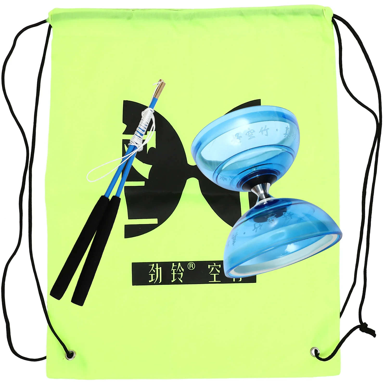 

1 Set of Professional Diabolo Triple Bearing Diabolo Chinese Juggling Diabolo Toy for Beginners