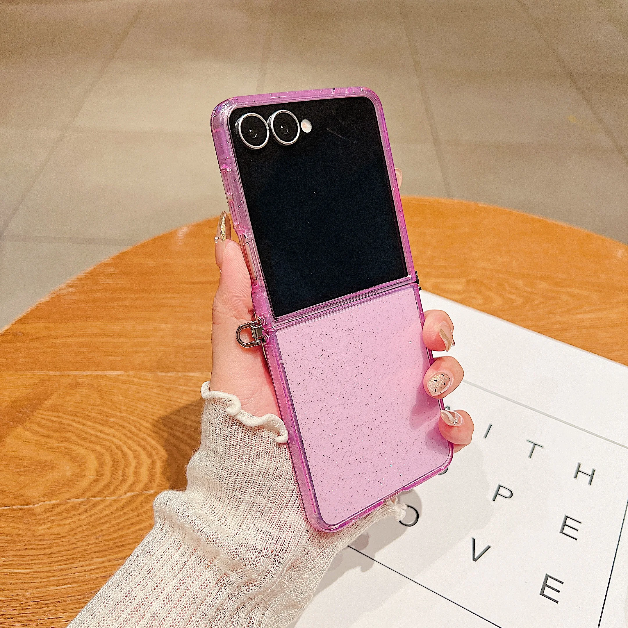 Glitter Candy Color Shockproof Phone Case Cover