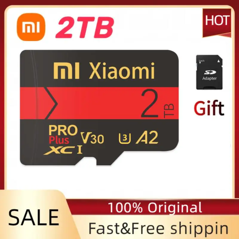 Scheda Di Memoria Xiaomi Scheda Sd Da 2Tb 1Tb 256Gb Mini Schede Sd/Tf Ad Alta Velocità Micro Classe 10 128Gb 512Gb Scheda Video Extreme Pro Flash