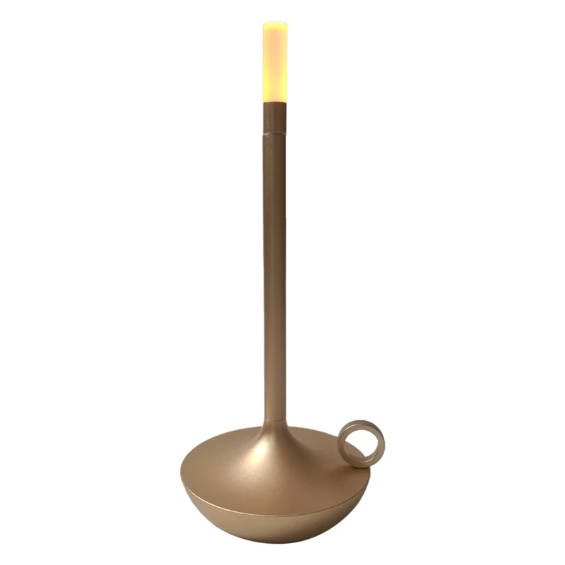

1800Mah Rechargeable LED Table Lamp Retro Touch Adjustment Table Lamp For Bedroom Restaurant Decoration Light