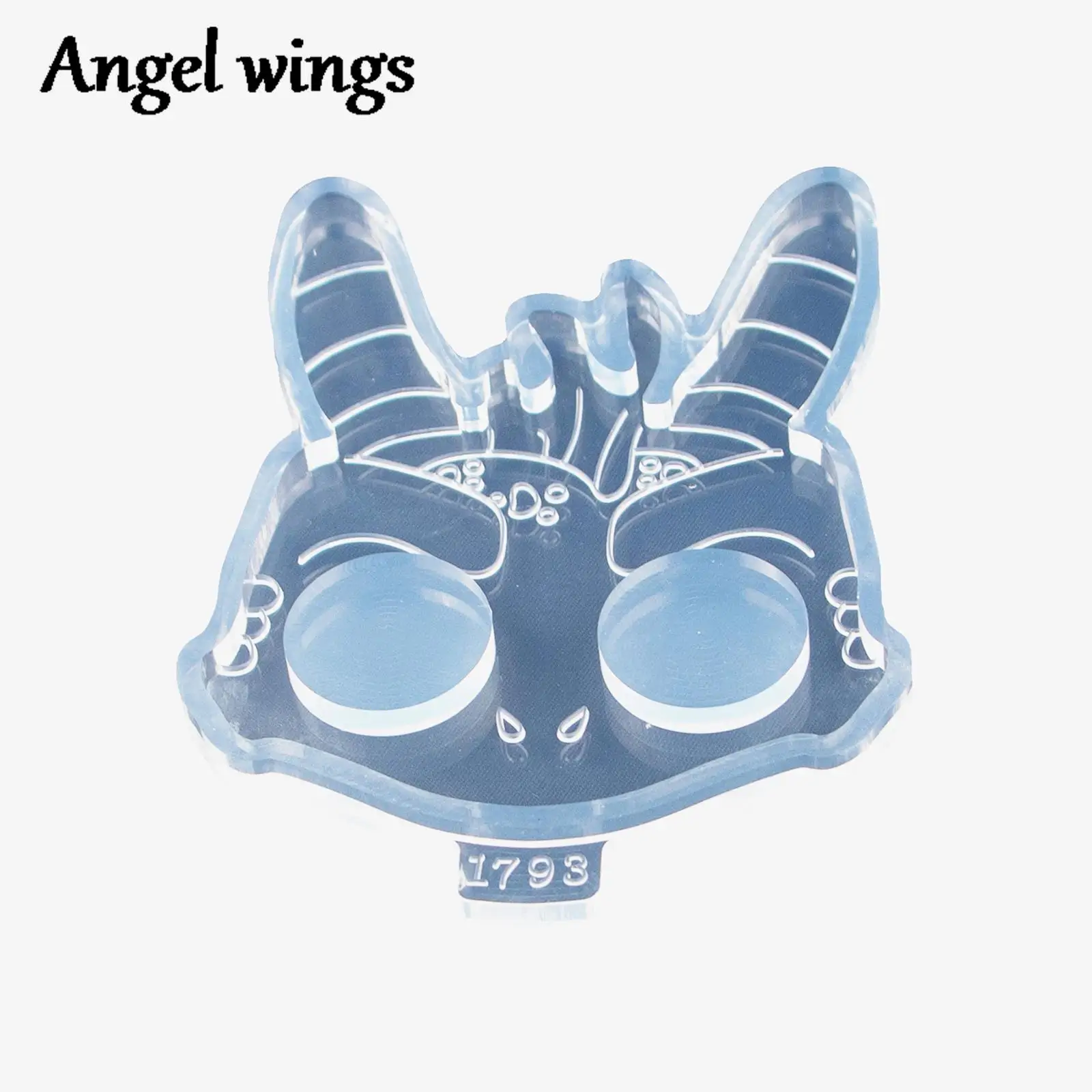 Dy1784 Anime Kopf Harzform, silikons icher für Süßwaren editier bare Süßigkeiten Schokolade Fondant Sugar craft Kuchen formen – Detail 21