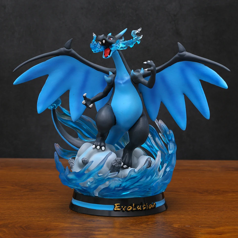 

Anime Cartoon Charizard X PVC Figure Model Desktop Collection Decoration Toy
