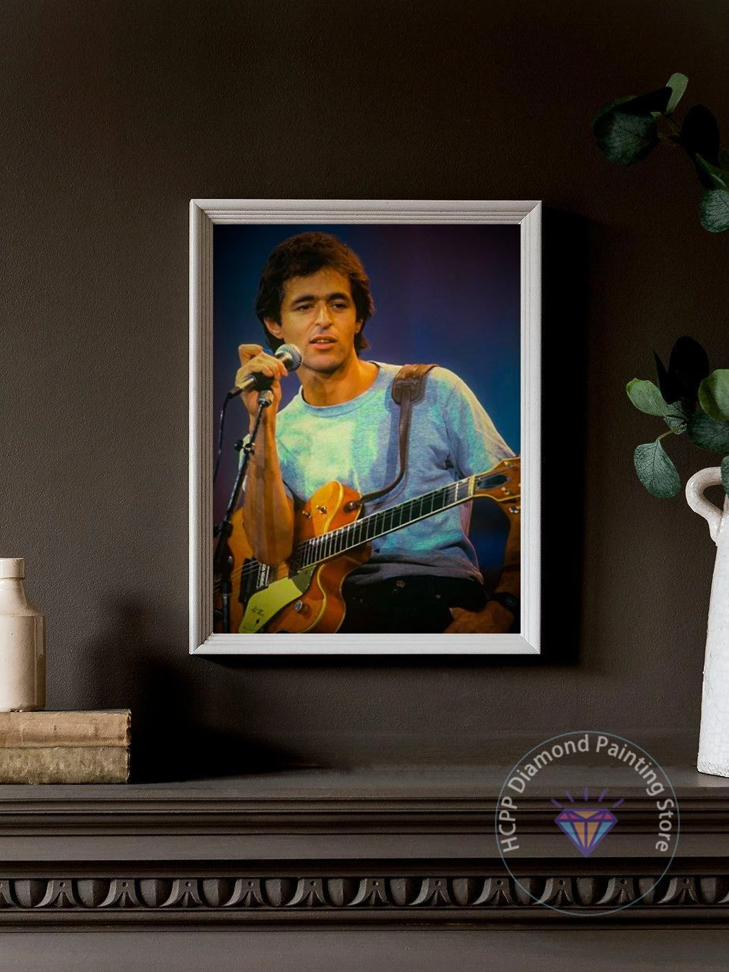 Jean Jacques Goldman French Singer Diamond Painting Kit 5D DIY Diamond Cross Embroidery Handmade Art Adult Gift Home Decoration