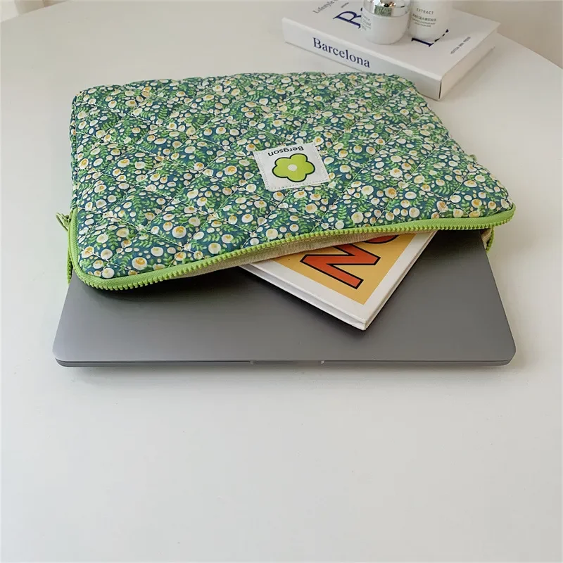 Blumenmuster Laptop-Hülle Fall Tasche für MacBook Air Pro 11 13 14 Zoll m1 m2 Mac Buch umschlag für iPad Pro 11 12,9 Laptop tasche