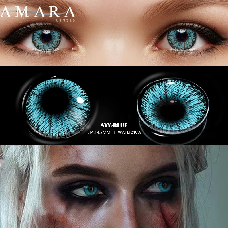 Vibrant Color Contact Lenses for Anime and Cosplay – Yearly Wear