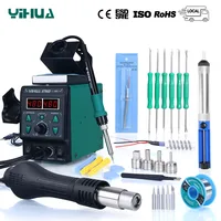 YIHUA 8786D Soldering Iron Hot Air Soldering Station DIY Digital Rework Station Phone Repair BGA SMD Solder Tool Welding Station 1