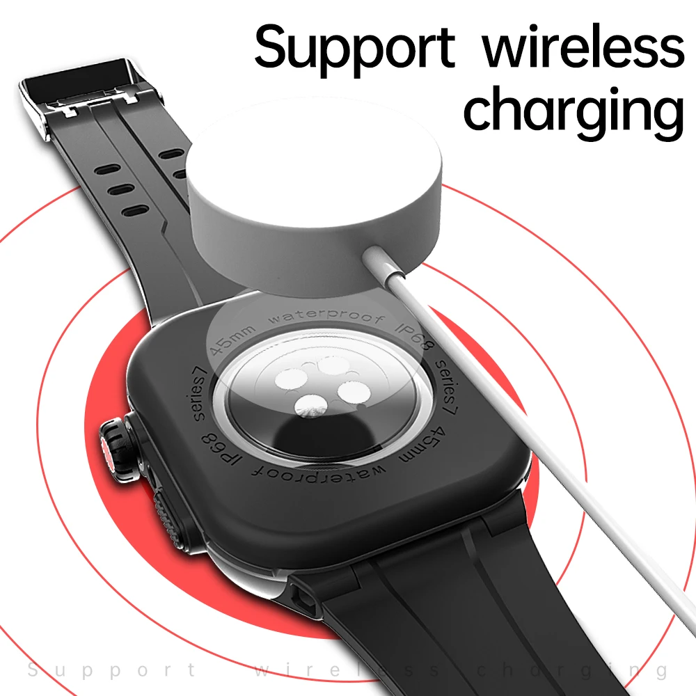   iWatch Shockproof Ʈ Dirtproof  Shockproof ü ̽  ð Series7 41/45mm Ŀ 