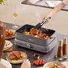 SUPOR 220V Split Electric Hot Pot Household 6L Large-capacity Electric Cooking Pot All-in-one Pot 2000W Frying Pan 4