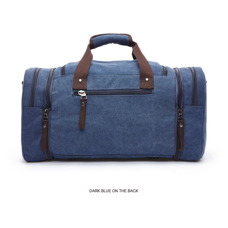 Travel Totes Handbag Large Capacity Canvas Military Sports Bag Gym Fitness Duffel for Man Business Suitcase Luggage Shoulder Bag