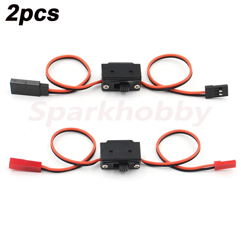 2PCSReceiverPowerOnOffBatteryRCSwitchWithFutabaJRJST