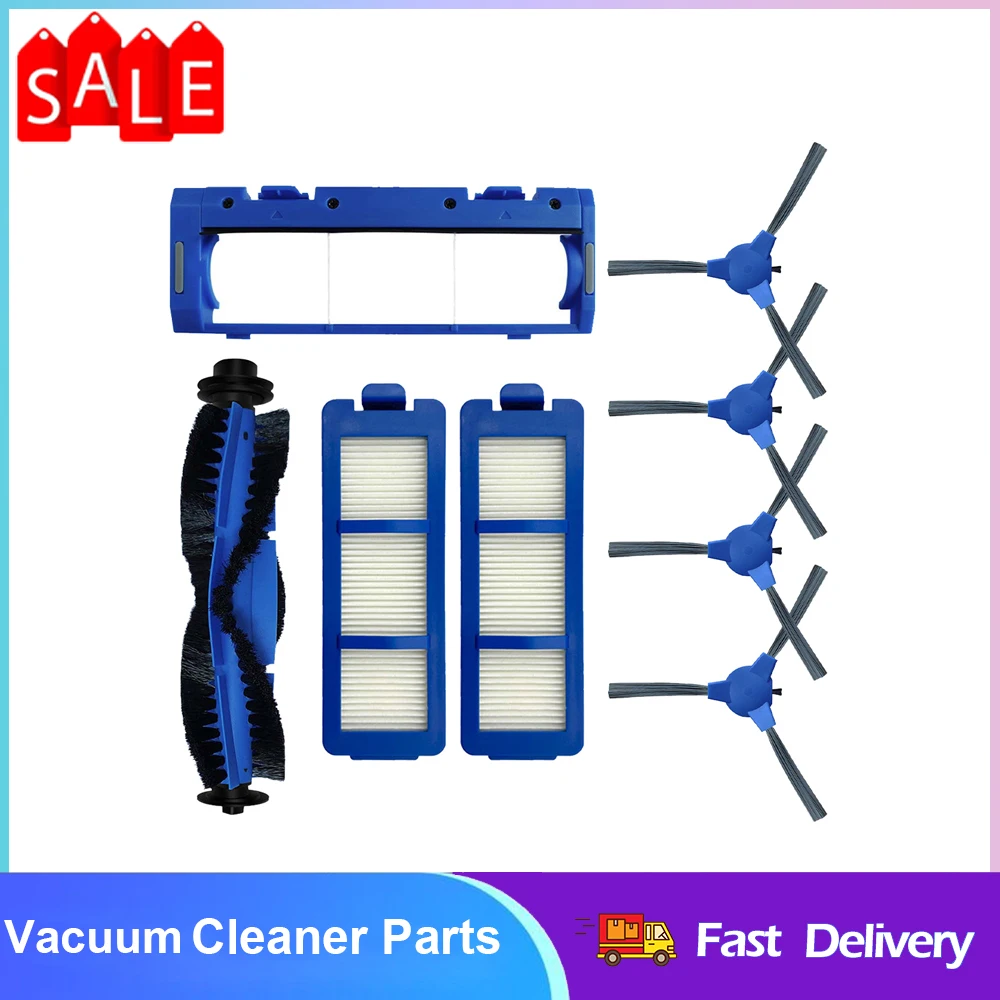 

Roller Brush Brush Cover Filter Side Brush Set For For RoboVac For G40/G40 Hybrid+ Vacuum Cleaner Parts Accessories