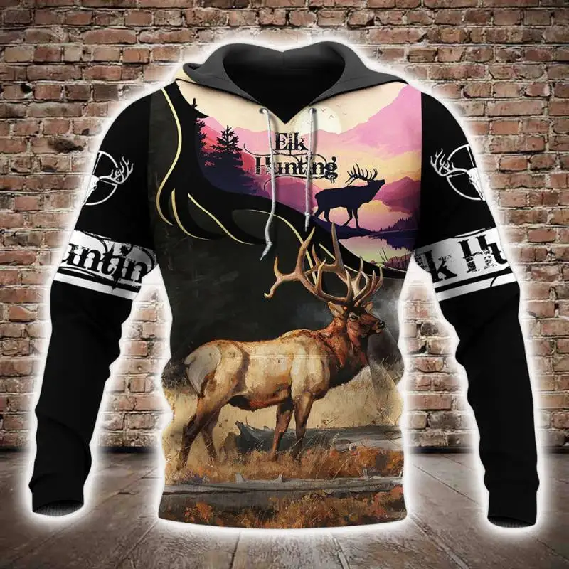 

Beautiful Camo Huntaholic 3D Printed Hoodie Soldier Camo Autumn Pullover Sweatshirt Tracksuit Men/Women Casual Zipper Hooded