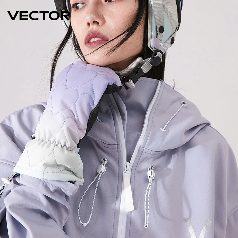 VECTOR Winter Ski Gloves 3M Snowboard Gloves Thermal Warm Touch Screen Skiing Gloves Men Women Antiskid and windproof 5