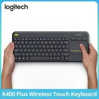 Logitech K400Plus Android Smart TV Laptop Touch Panel Wireless Touch Keyboard