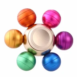 Amusing Metal Hand Spinner Fidget Toy - Decompression Fingertip Gyroscope for Stress Relief and Entertainment (1PCS)
