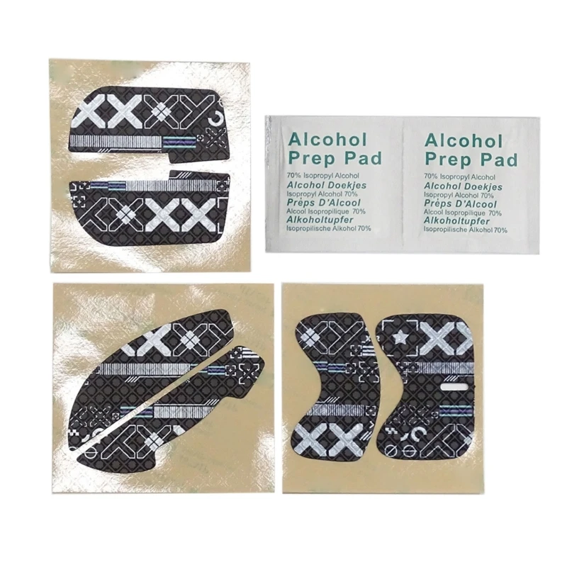 

Липкая лента для мыши, скейты, ручная работа, наклейка для мыши VGN Pro, профессиональная Нескользящая кожа ящериц, впитывает пот