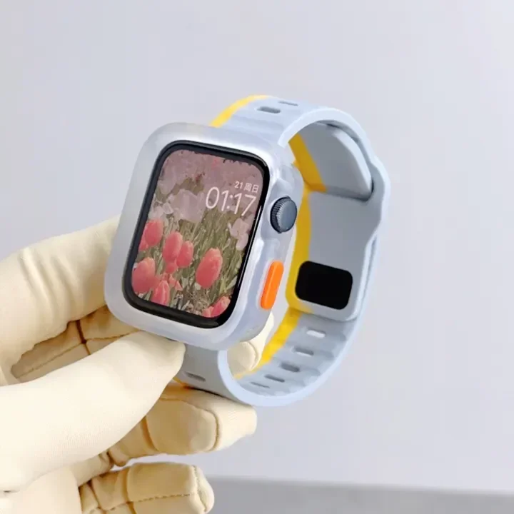 Premium Silicone Case and Strap Combo