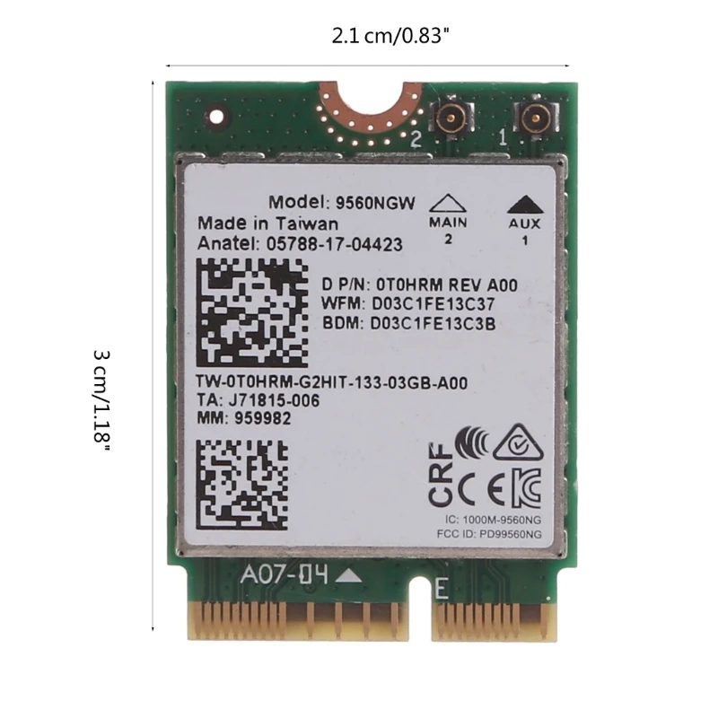 Рисунок 6 - Для карты Wireless-ac 9560 Dualband 9560NGW WiFi 802