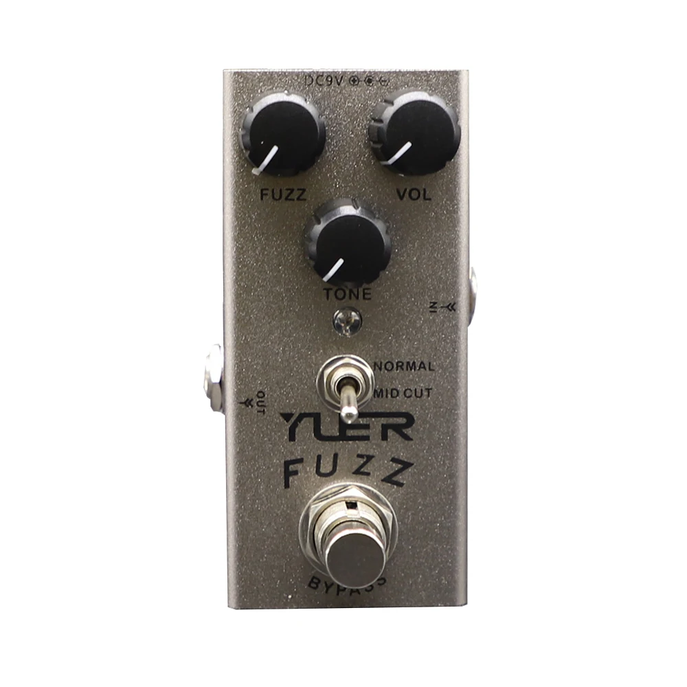 Guitar Pedal Fuzz Tone Volume Control Normal Mid Switch