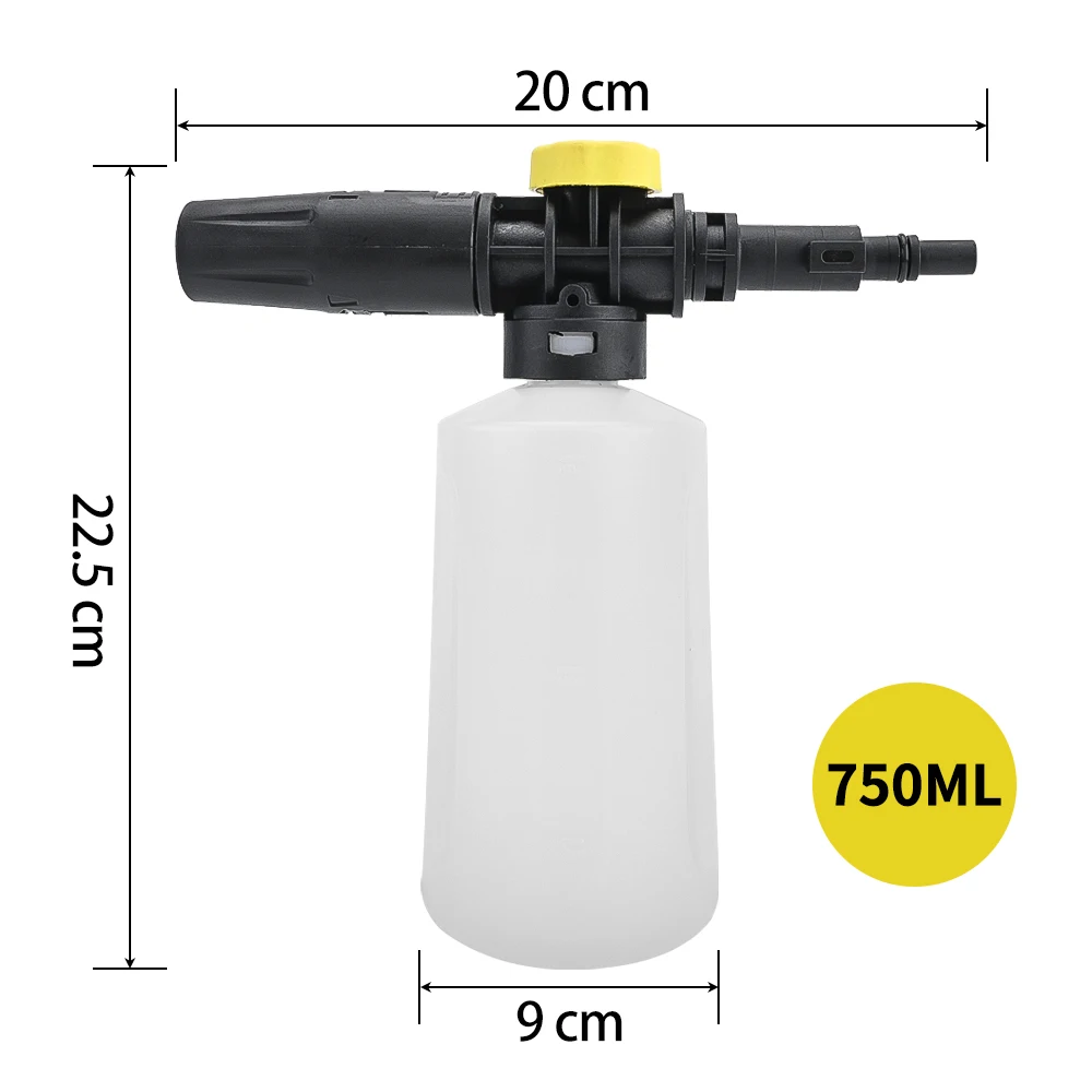 Car Washer Snow foam lance foam generator Soap Foamer Car Foam Wash Sprayer Foam Gun Maker for AR Black Decker Makita Bosch 5