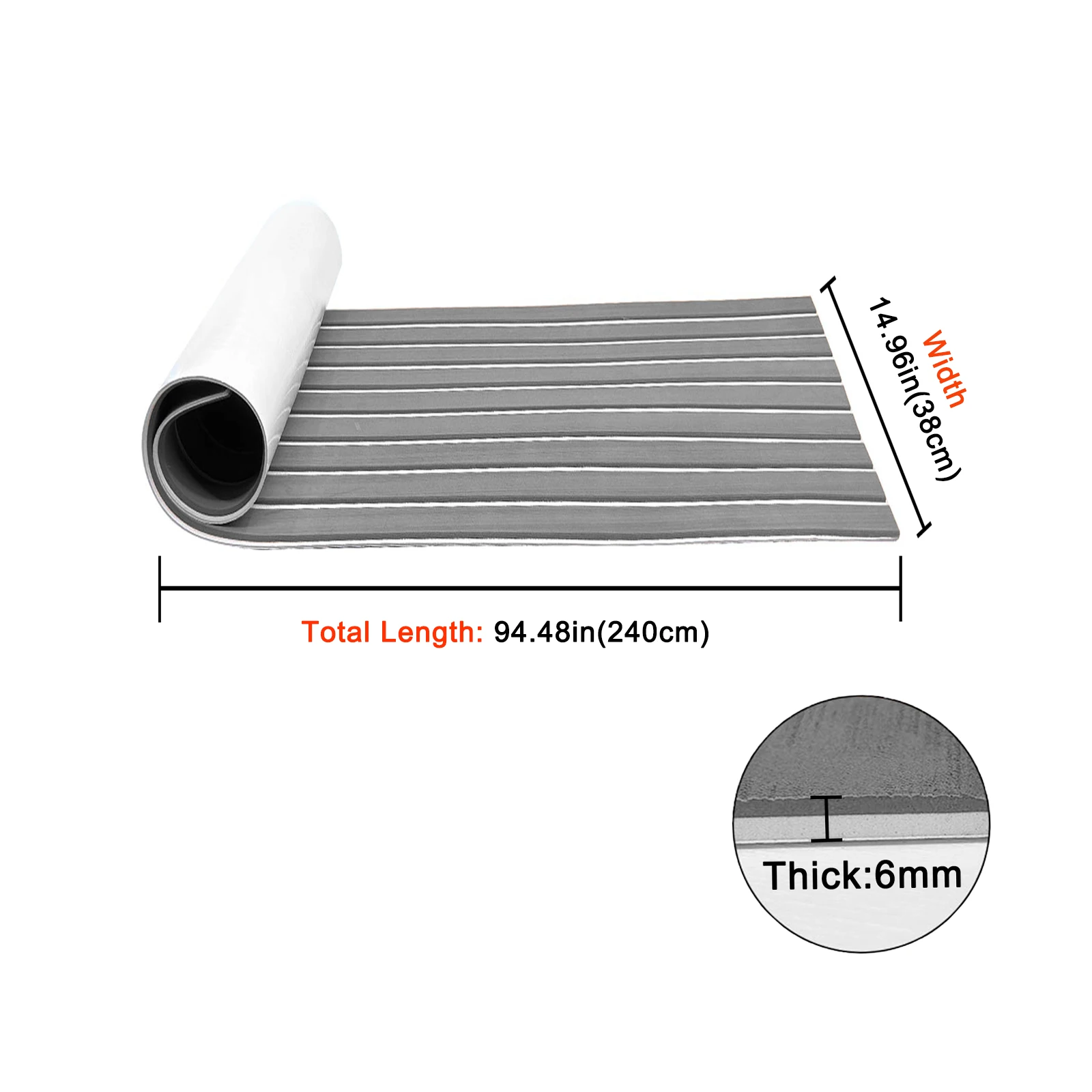 Gray-White Seam