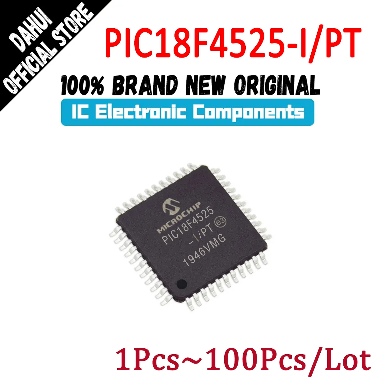 

PIC18F4525-I/PT PIC18F4525-I PIC18F4525 PIC18F PIC18 PIC IC MCU Chip TQFP-44