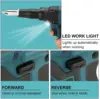 2.4mm-4.8mm Brushless Electric Rivet Gun Home Cordless Rivet Nut Gun Automatic Rivet Tool With LED Light, For Makita Battery, 2