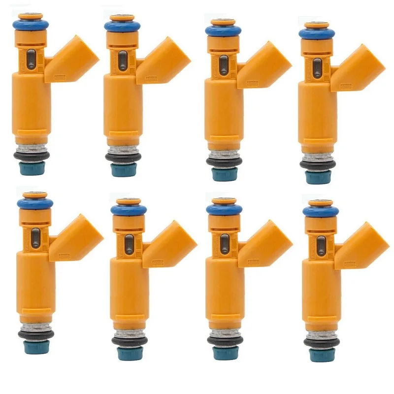 

8Pcs Fuel Injectors 195500-4260 2W93-AA AJ82353 For LAND ROVER RANGE ROVER SPORT 4.4L 2006 2007 2008 2009 For Jaguar XJ8 04-05