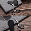 1Pcs Stainless Steel Beard Scissors Hair Shaving Small Scissors Professional Makeup Eyebrows Nose Nail Cuticle Cut Manicure Tool 5