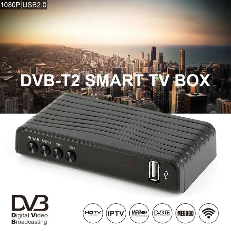 

Цифровой спутниковый приемник HDMI-совместимый Стандартный ТВ-бокс VGA/AV тюнер комбинированный конвертер