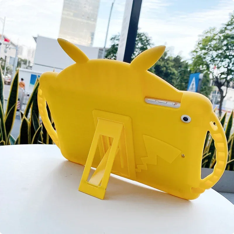 Capa de Mesa Pikachu para Ipad Borracha Estojo Macio Funda Mini 97 2023 2023 Air 97 2023 2024 - Imagem 5