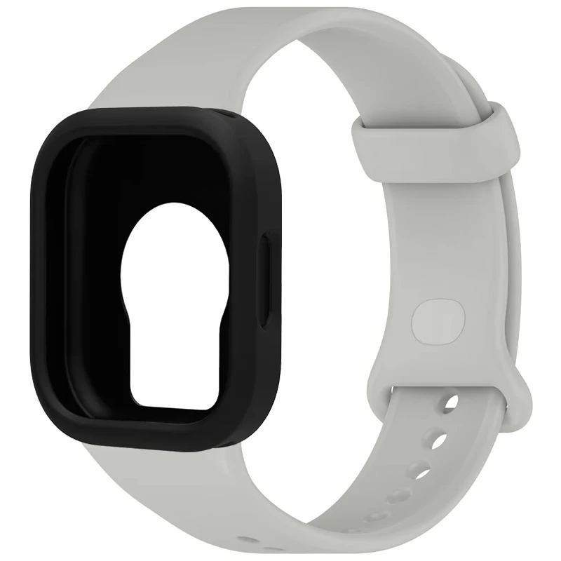 Colorful Silicone Strap and Soft TPU Case with Screen Protector