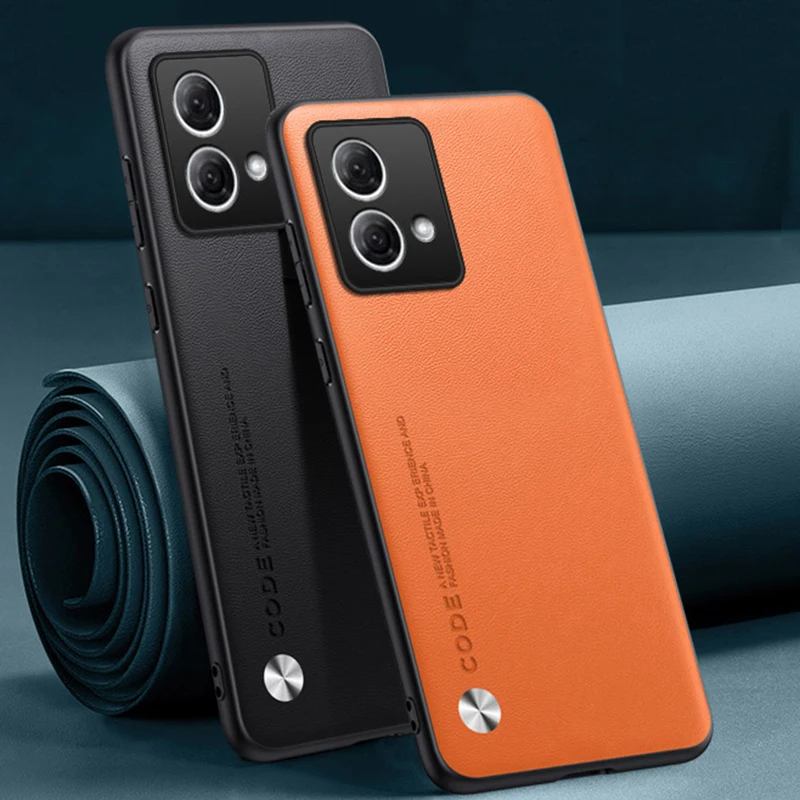Luxury Leather Matte Silicone Shockproof Phone Case - Premium Protective Cover