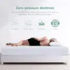 8 Inch Twin Memory Foam Mattress, Cooling Gel Green Tea Mattress Bed in a BoxUS Certified, Kids Mattress for Bunk Bed, 38"x75", 4