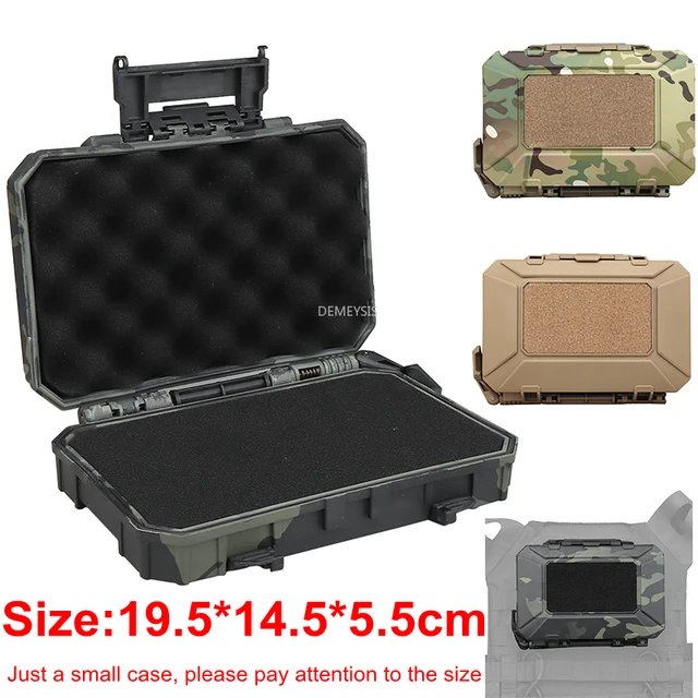 Small Tactical Tool Storage Box Container Shockproof Waterproof Hunting  Airsoft Molle Case Military Survival CS Game Boxes - AliExpress