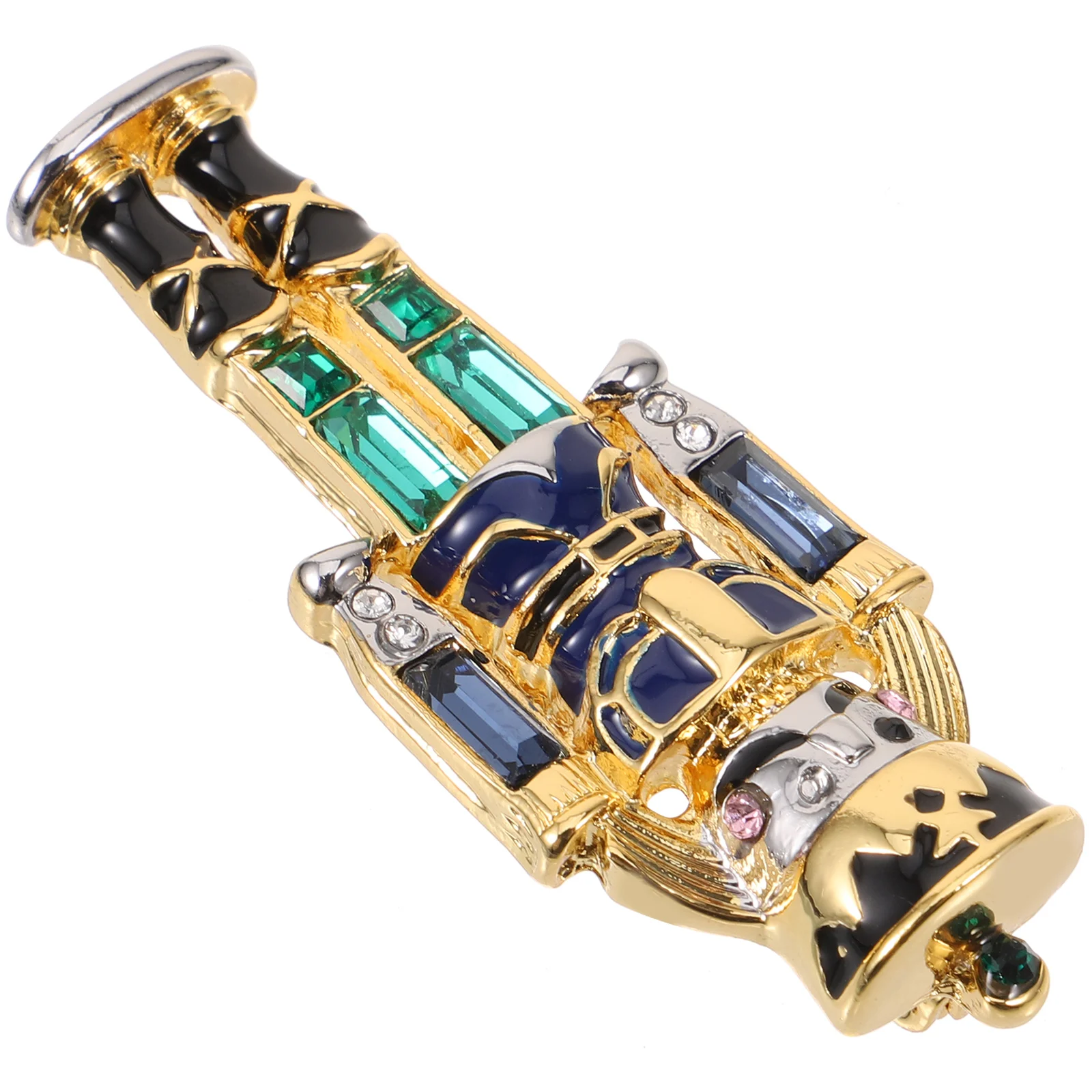 

Nutcracker Brooch Cute Pin Soldier Decorative Lapel Personality Hat Shawl